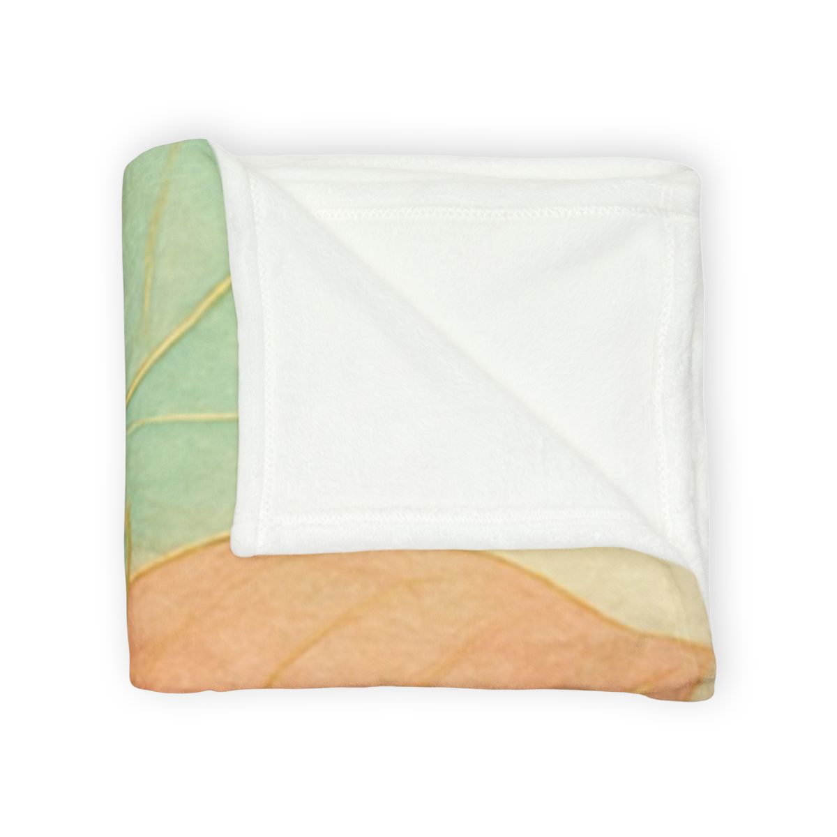 Petal Spiral Mosaic personalized cozy blankets