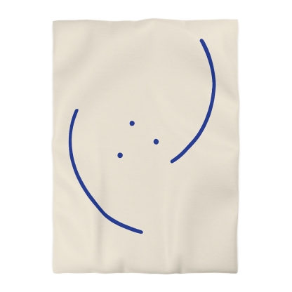 Twin Crescent Constellation custom duvets
