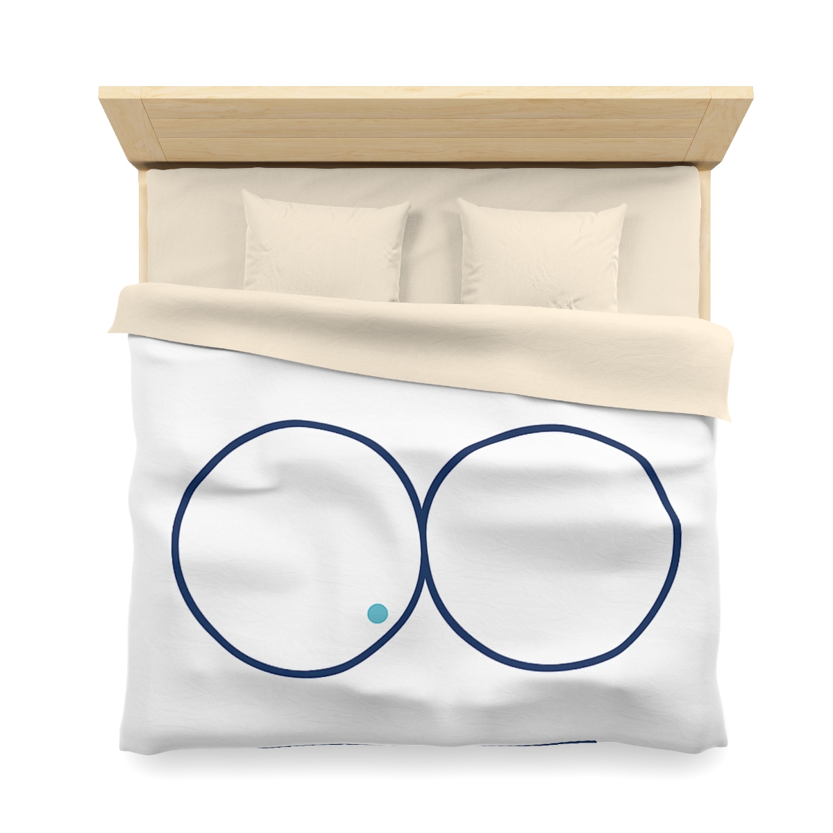 Triad Rings With Shared Tangent stylish duvet covers