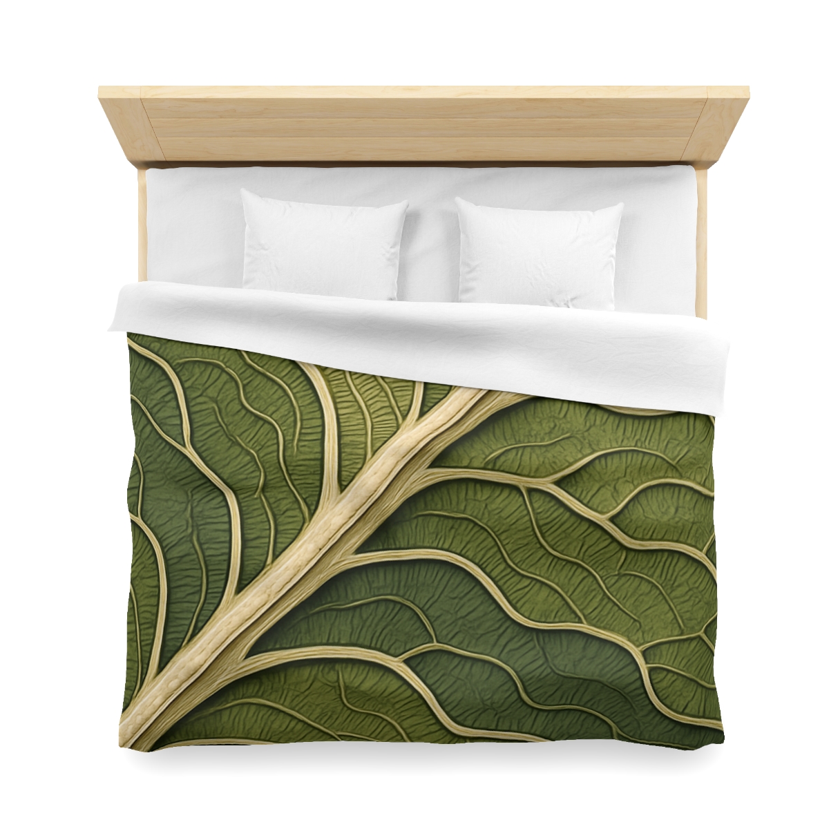 Leaf Vein Topography duvets for gifts