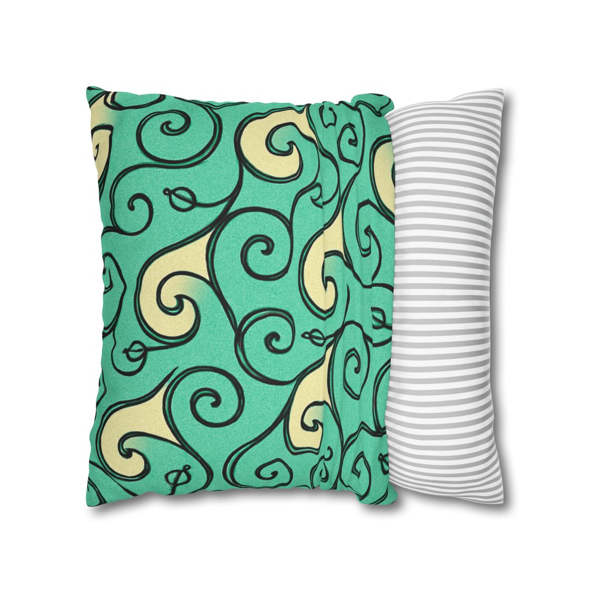 Vine Curl Wave Matrix comfortable bedding pillow covers