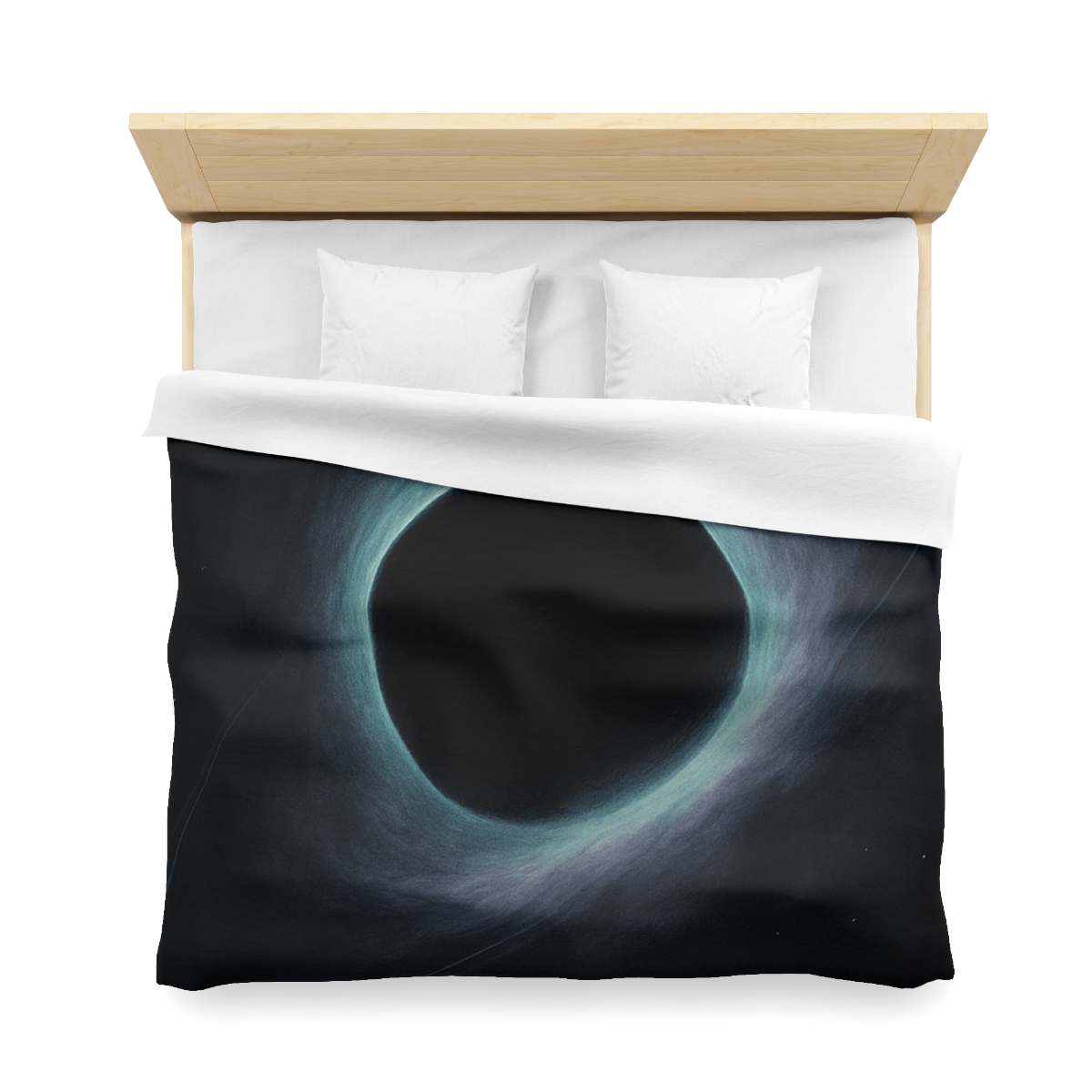 Event Horizon Ink Bloom personalized bedding duvets