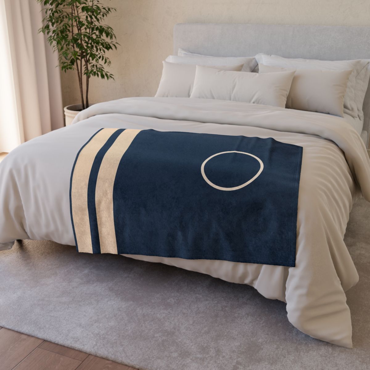 Quiet Column And Floating Ring trendy patterned blankets