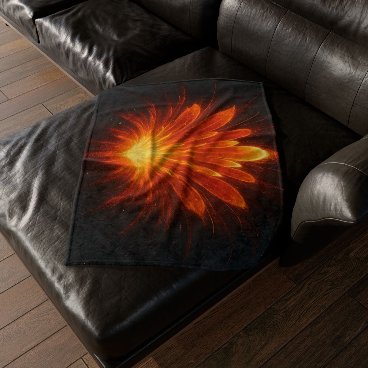 Starburst Petal Crown trendy patterned blankets