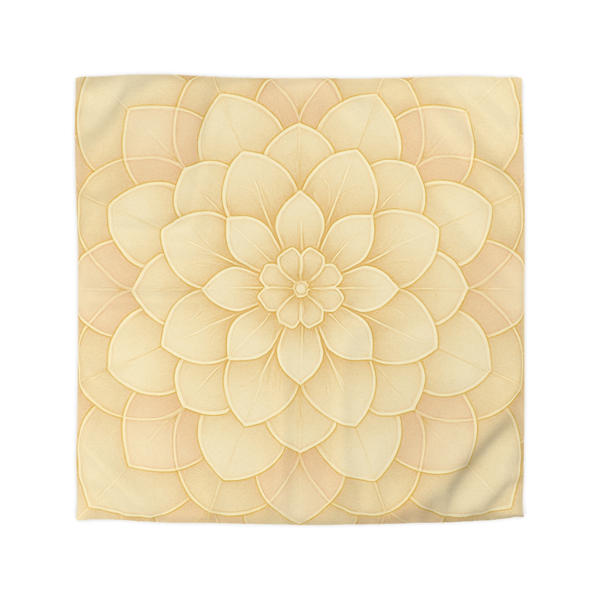 Petal Halo Lattice designer printed duvets