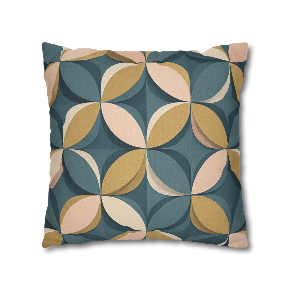 Petal Ripple Grid comfortable bedding pillow covers