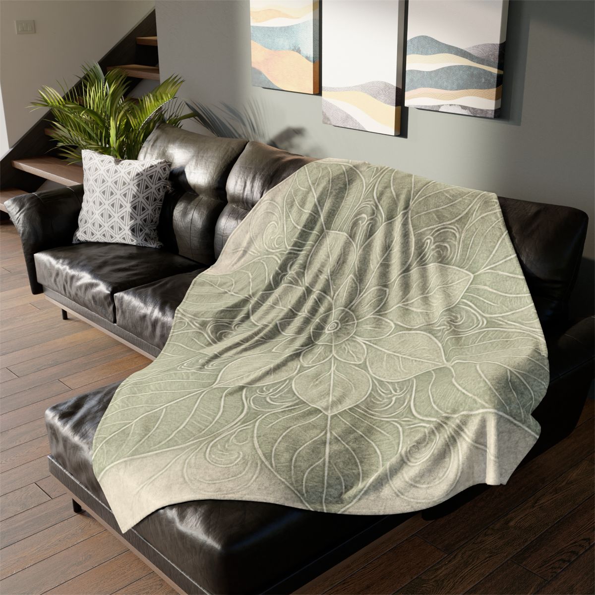 Vein Lace Mandala designer printed blankets