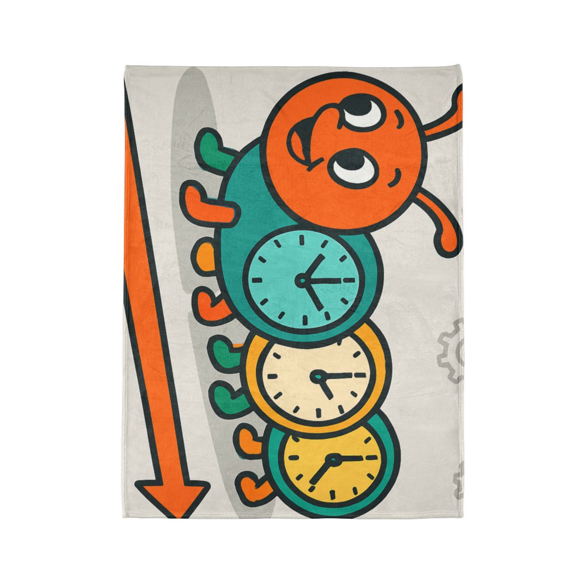 Clockwork Caterpillar Time Trek warm winter blankets