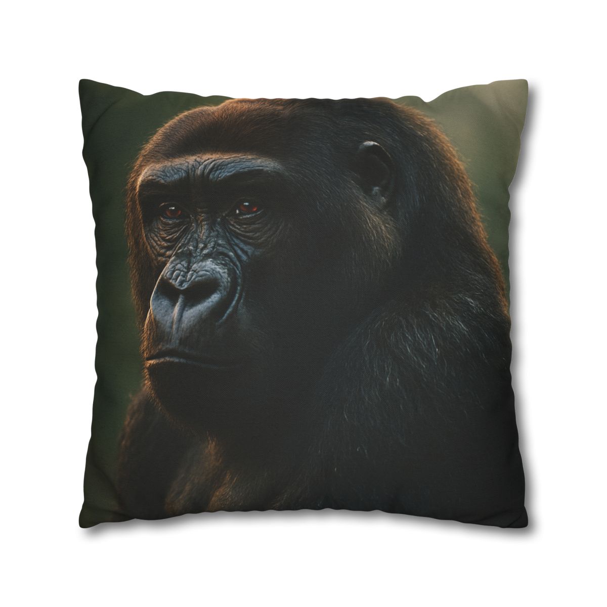 Silent Guardian Mountain Gorilla designer print pillow cases