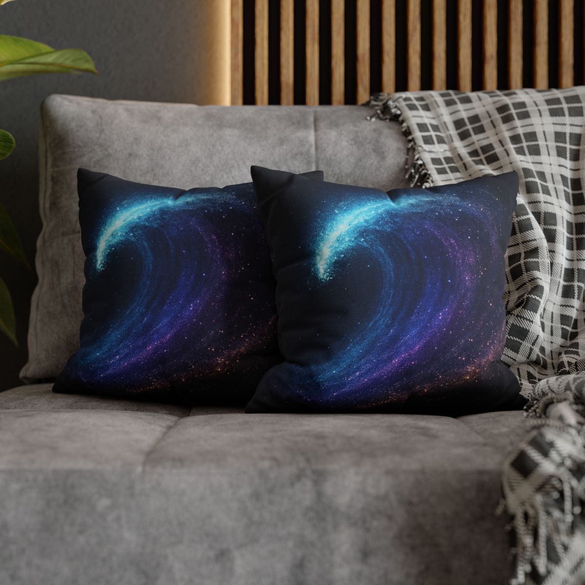 Radiant Particle Tidalwave personalized pillow covers