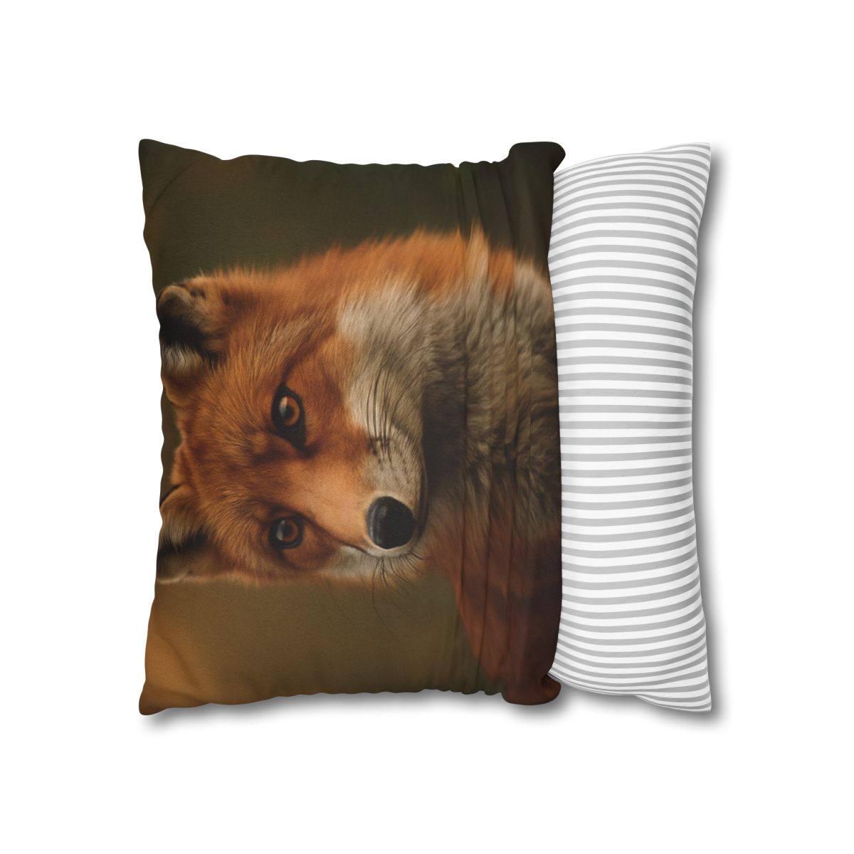 Crimson Whisper Red Fox unique gift pillow cases