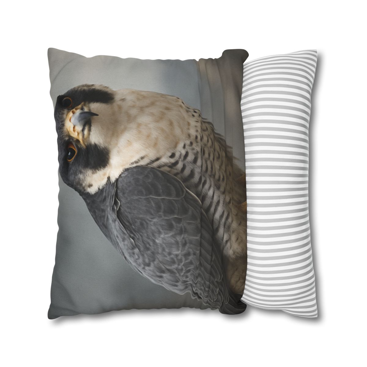 Starlit Focus Peregrine Falcon comfortable bedding pillow covers