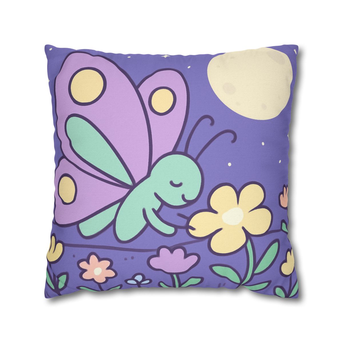 Moon Garden Butterfly designer print pillow cases
