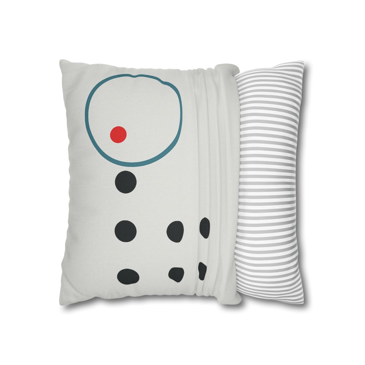 Broken Grid With One Orbit Ring stylish decorative pillowcases