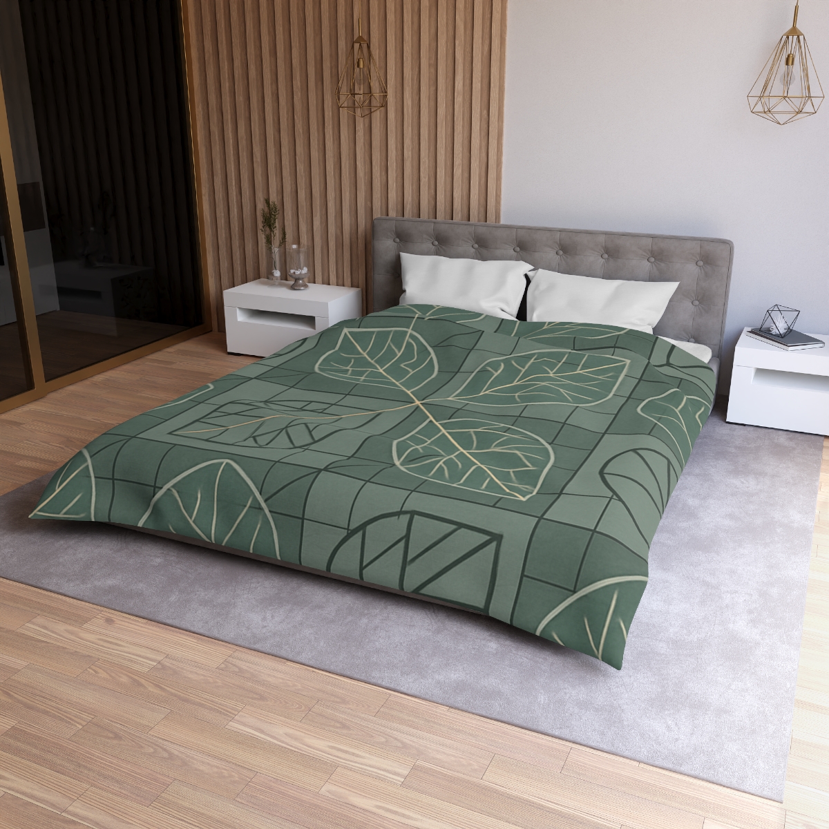 Vein Matrix Geometry trendy bedroom duvets