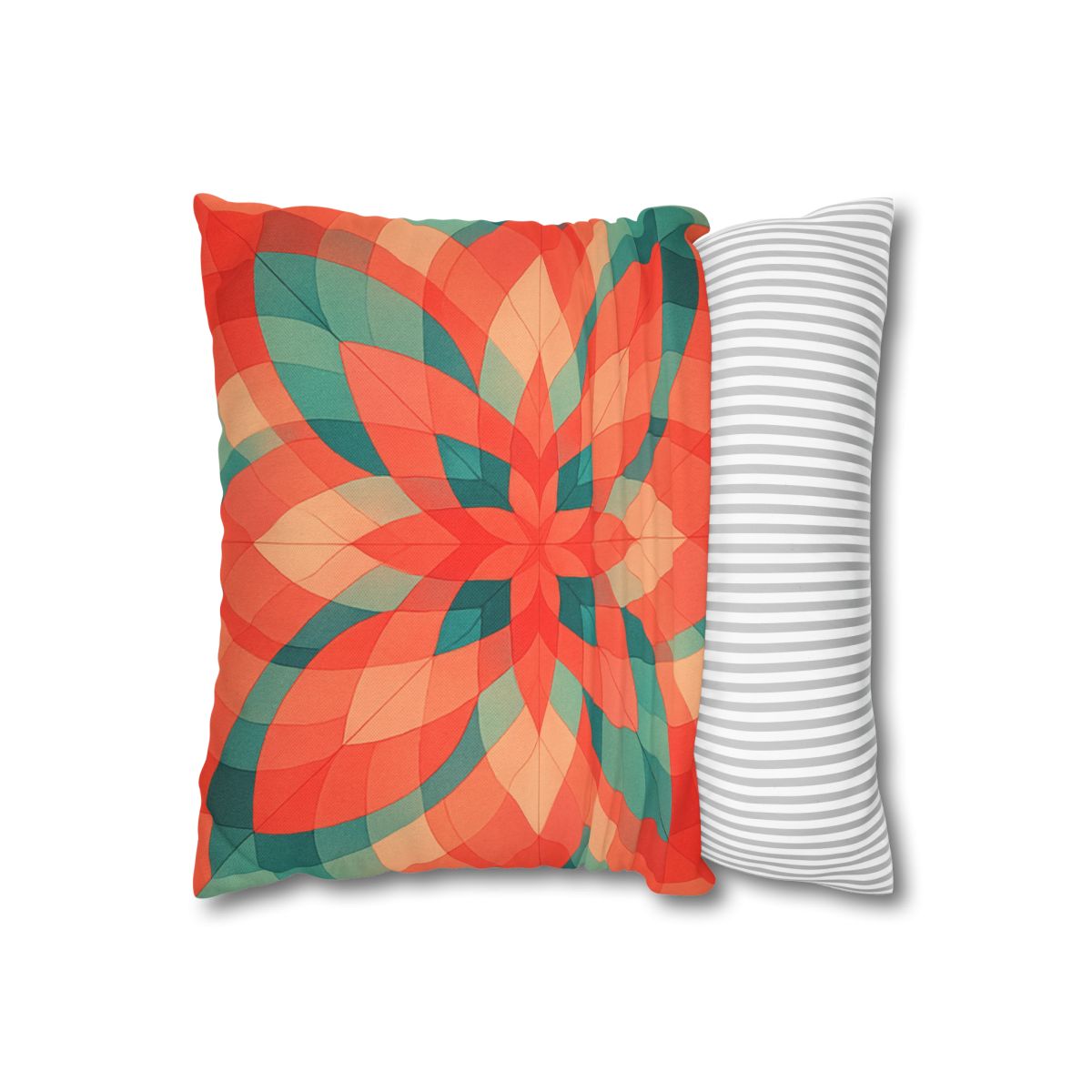 Petal Prism Overlap stylish decorative pillowcases