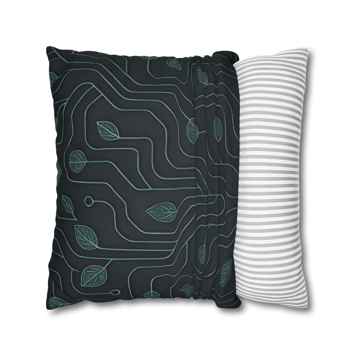 Vine Circuit Filigree stylish decorative pillowcases