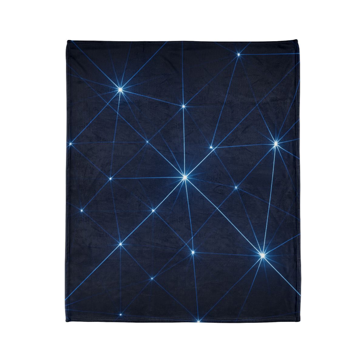 Quantum Star Lattice soft fleece blankets