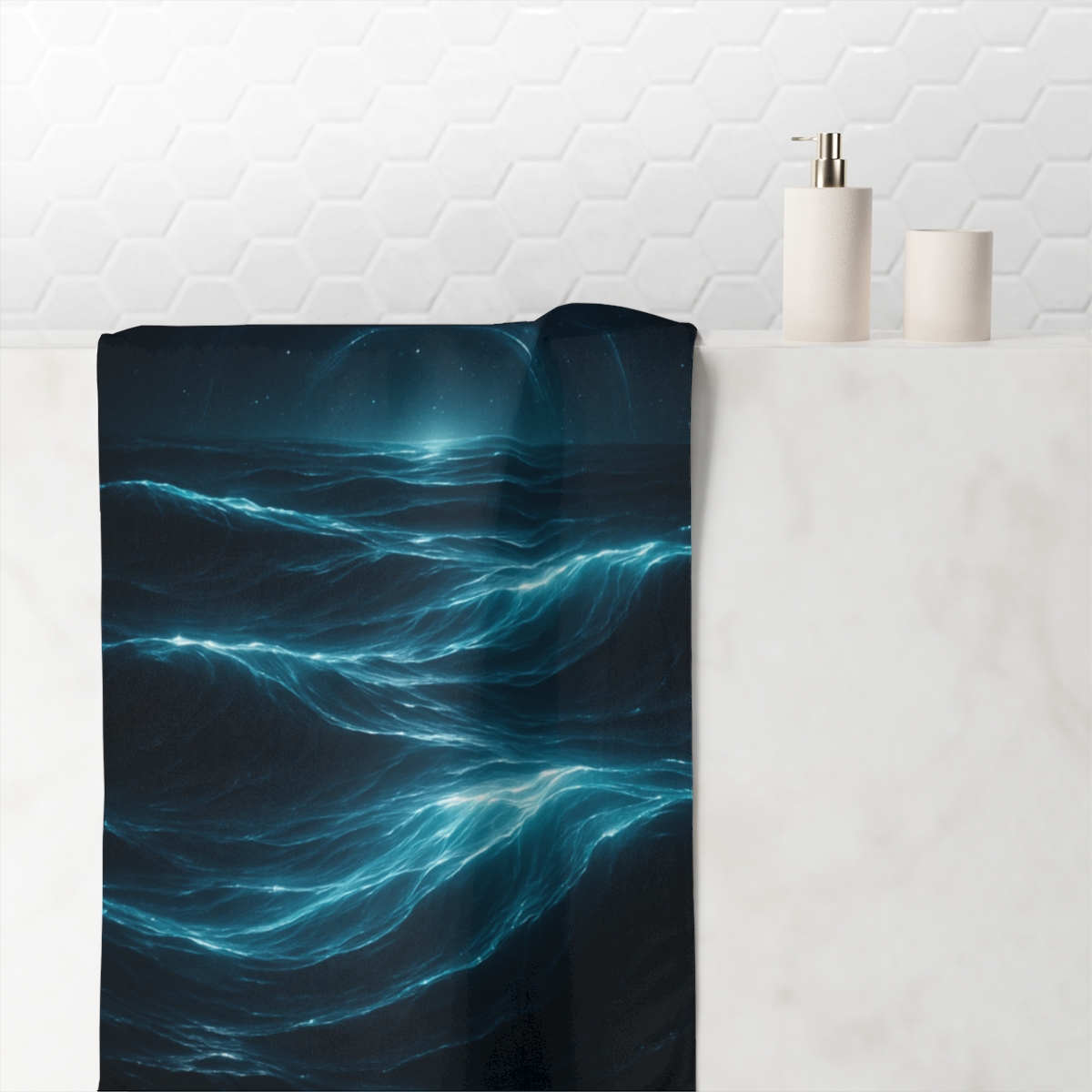 Photon Tide Mirage trendy hand towels