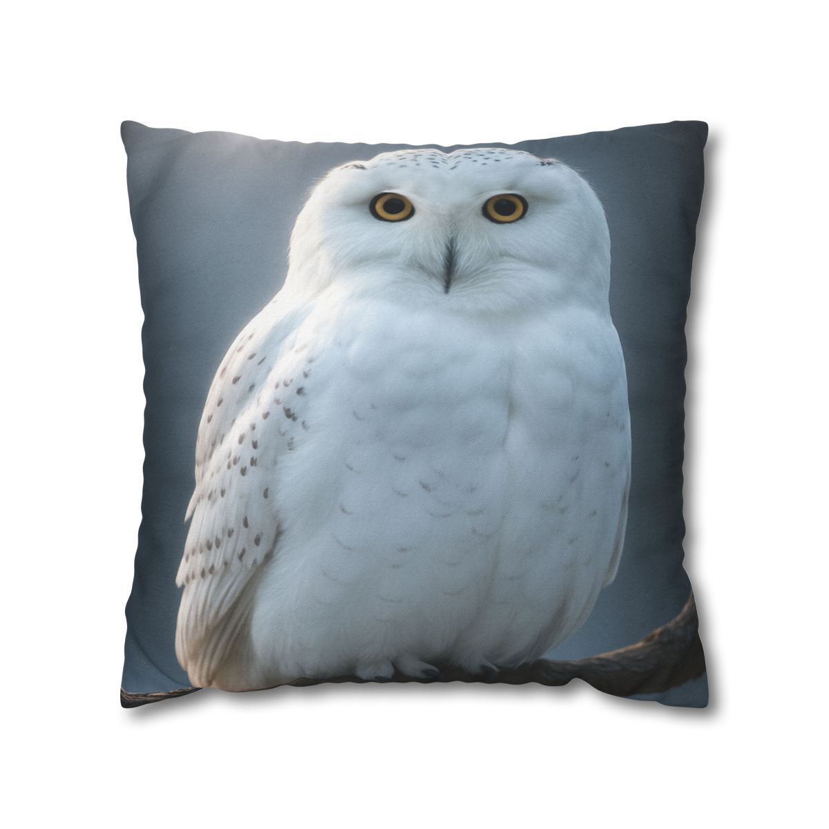Twilight Watcher Snowy Owl custom pillow cases