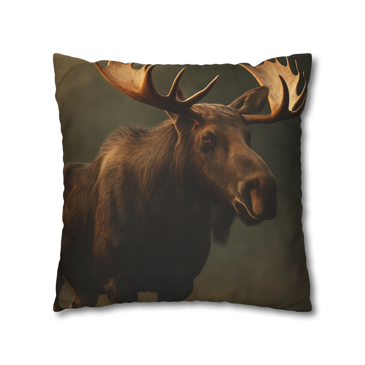 Starlit Crown Moose designer print pillow cases