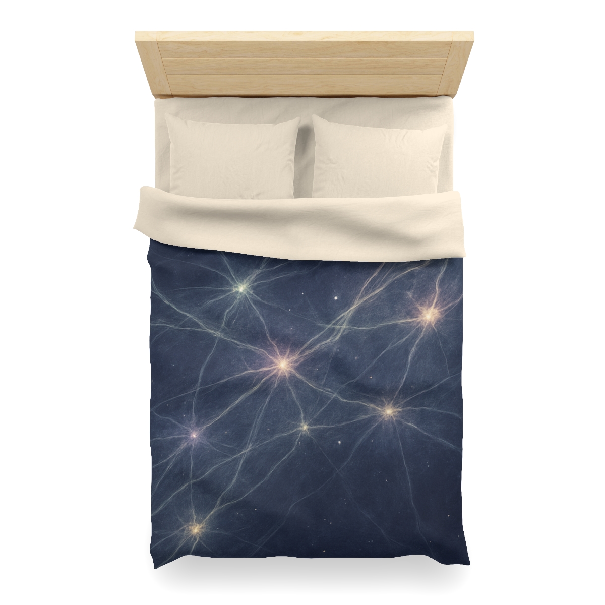 Cosmic Web Filament Garden soft comforter duvets