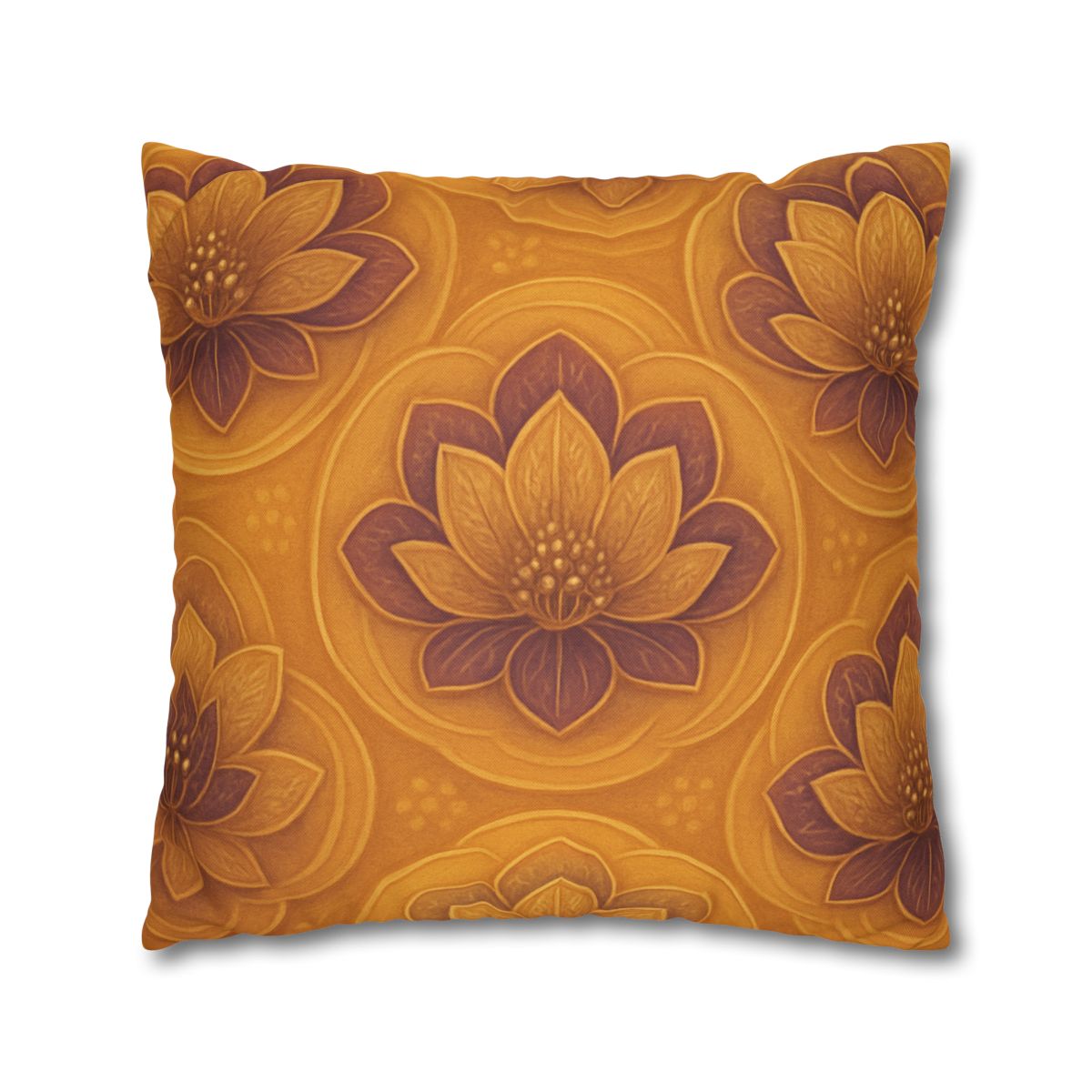 Auric Blossom Halo personalized pillow covers