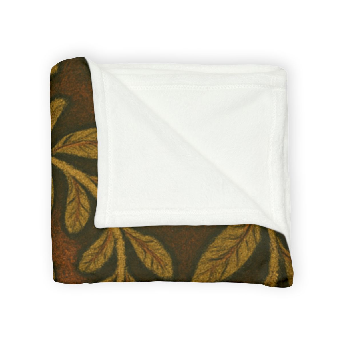 Frond Spiral Weave designer printed blankets