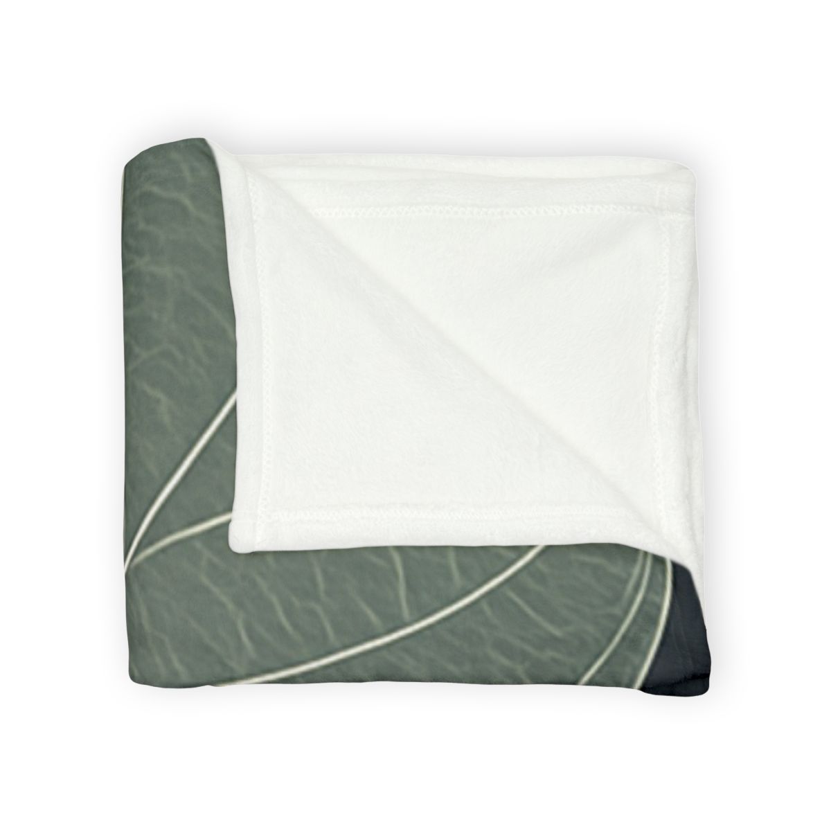 Leaf Vein Circuit Filigree designer printed blankets