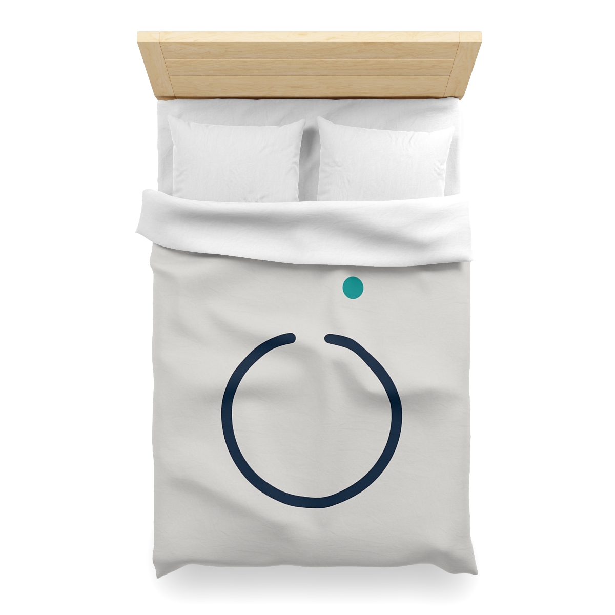 Split Ring And Ascending Dots warm winter duvets