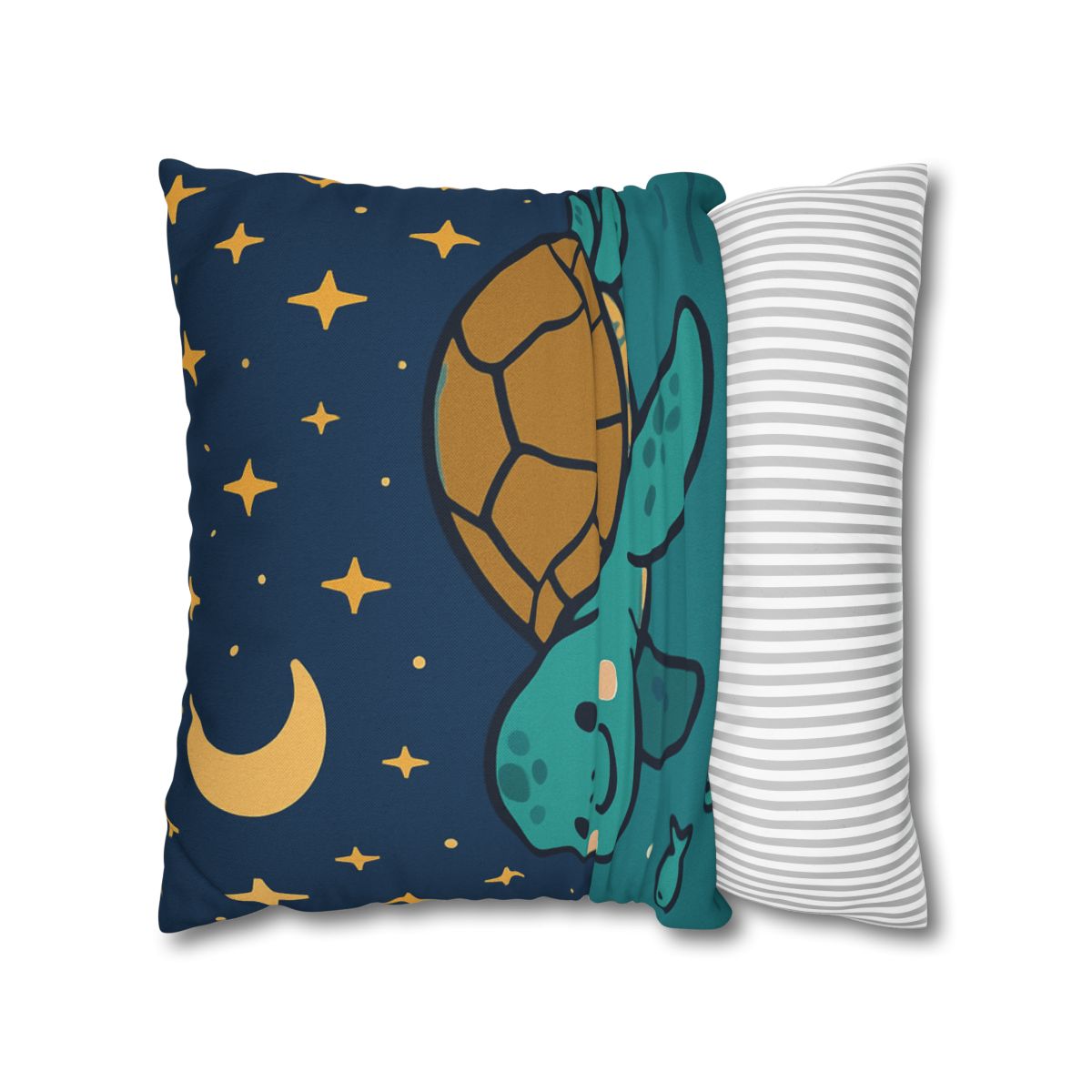 Starry Sea Turtle Voyage stylish decorative pillowcases