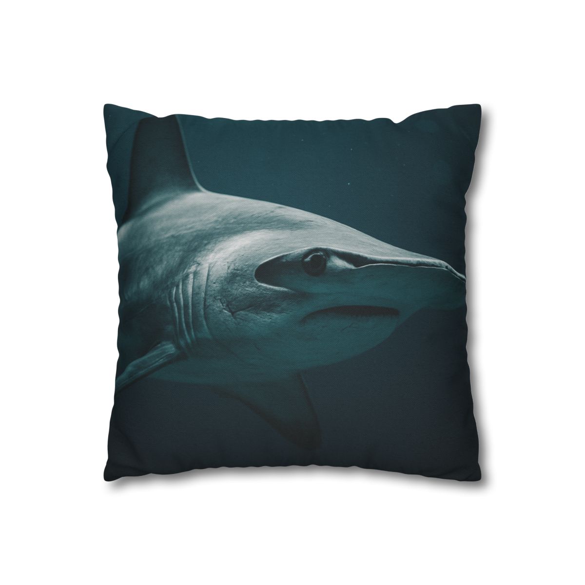 Midwater Silhouette Hammerhead Shark trendy patterned pillow cases