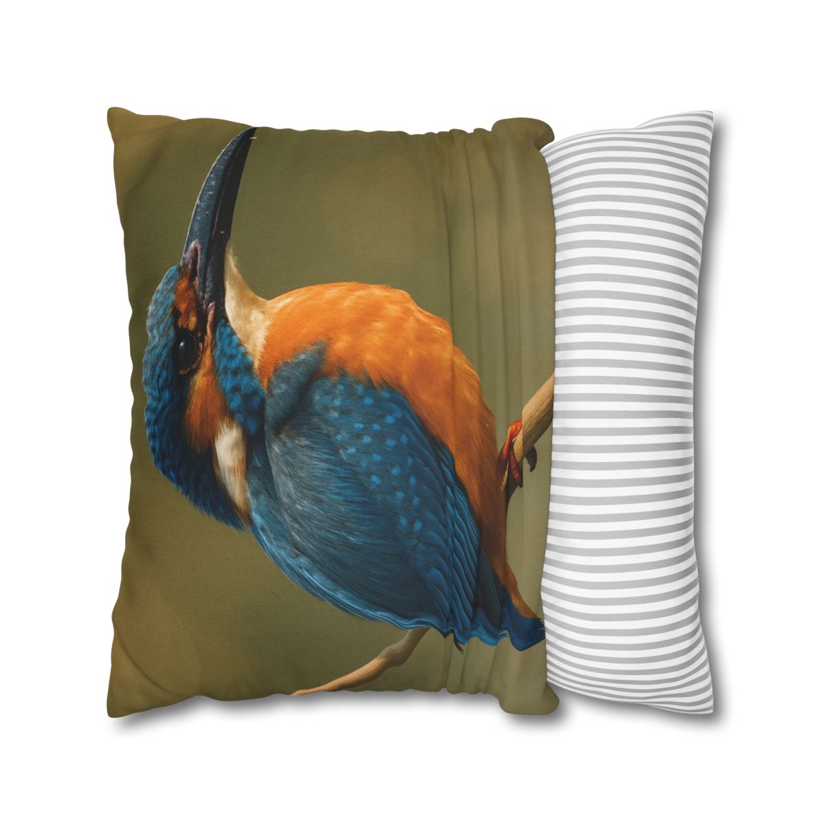 Dawn Drift Kingfisher personalized pillow covers