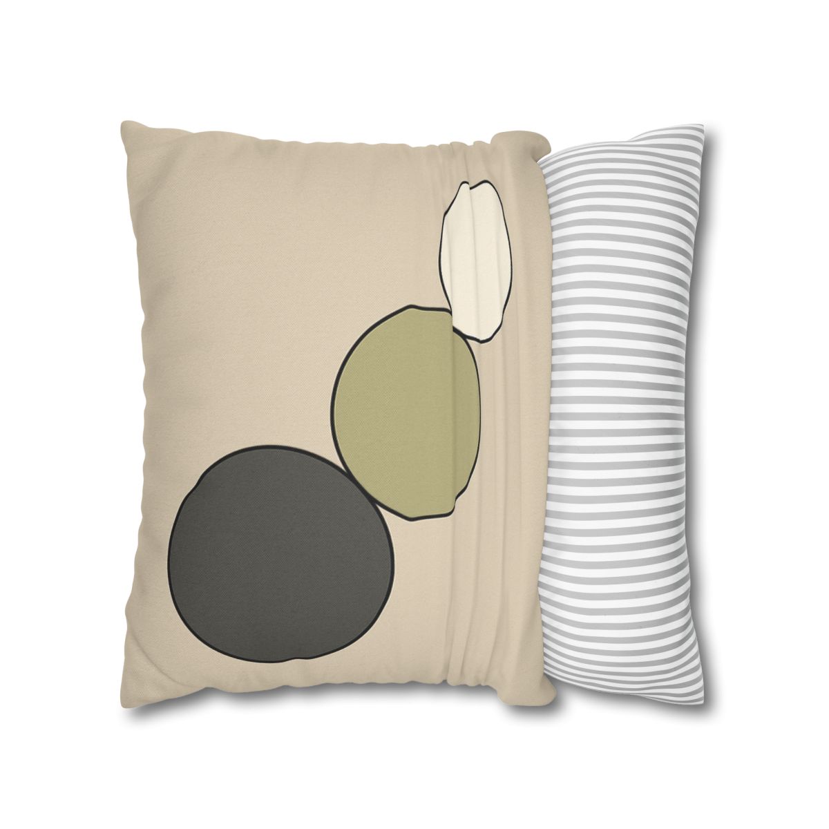 Staggered Trio Of Circles Harmony unique gift pillow cases