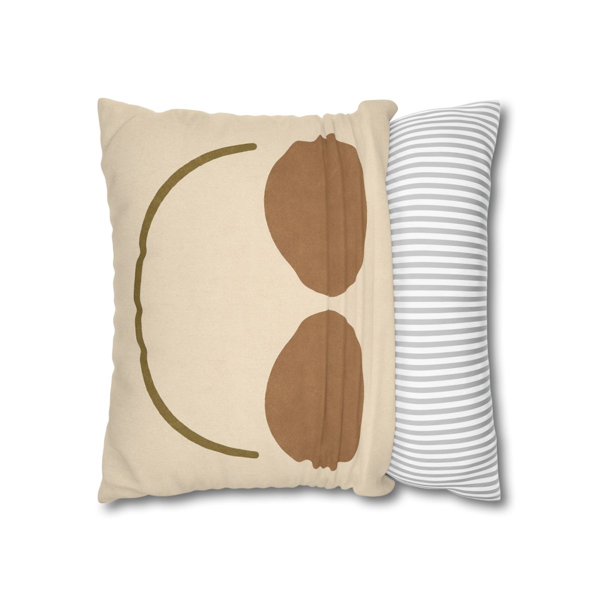 Arc Bridge Over Twin Circles personalized pillow covers