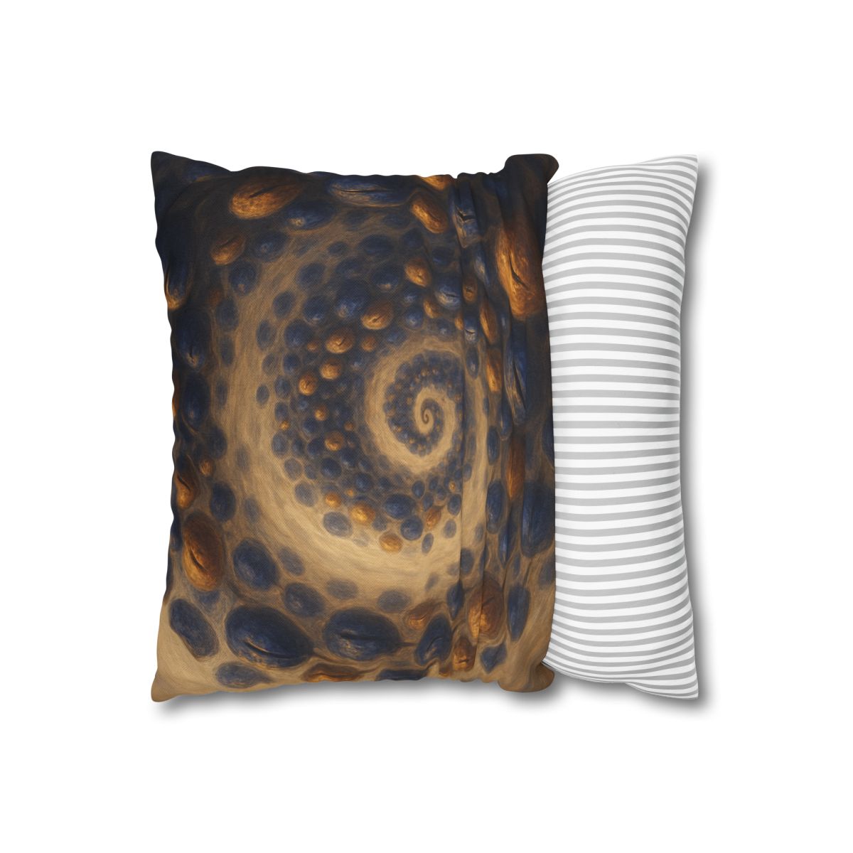 Spiral Seed Cluster designer print pillow cases