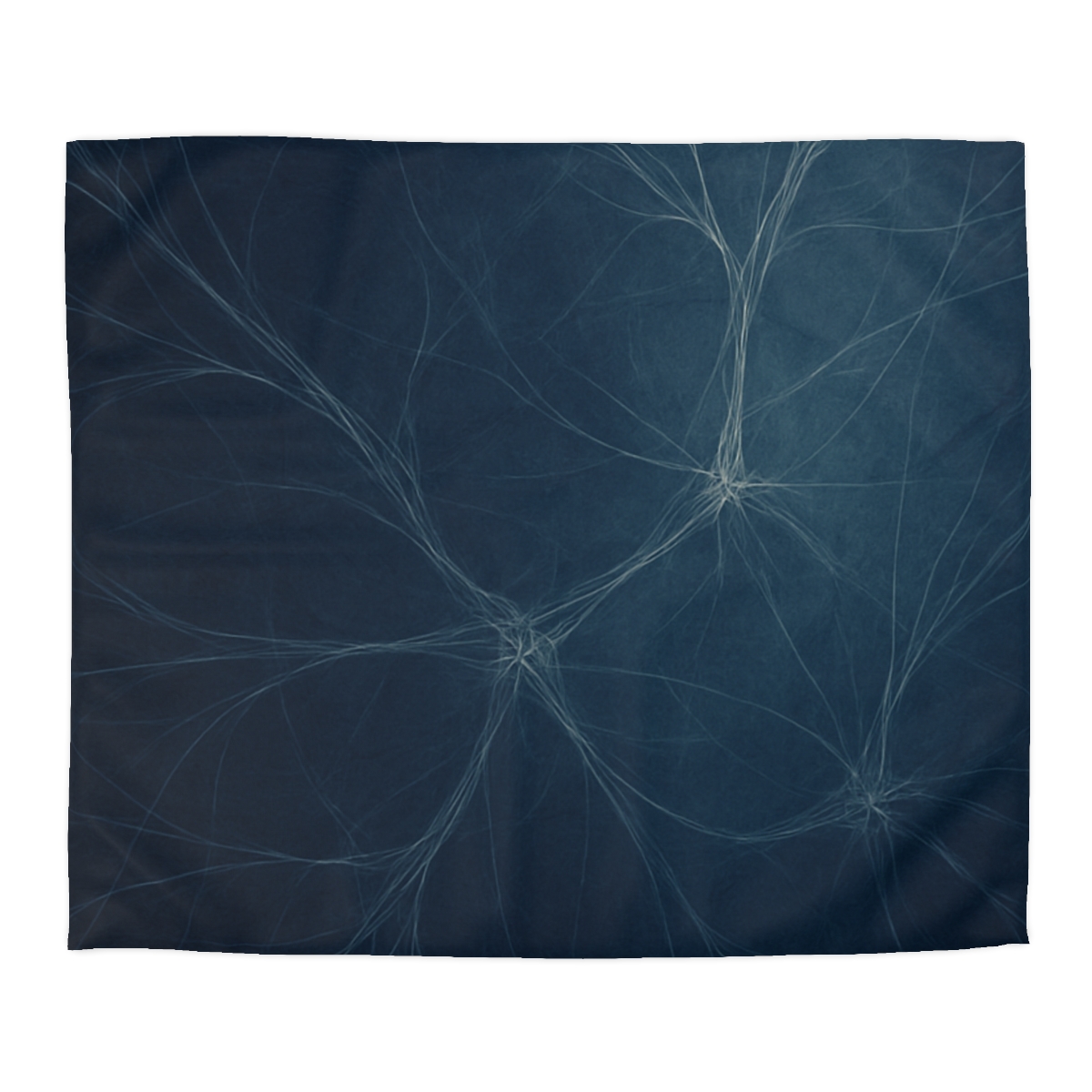 Dark Matter Filament Tapestry unique patterned duvets