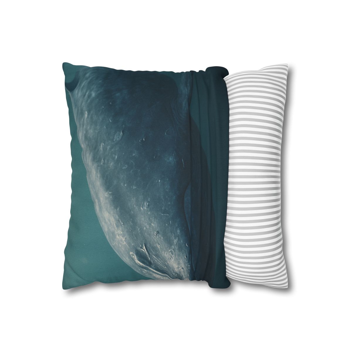 Ocean Song Blue Whale comfortable bedding pillow covers