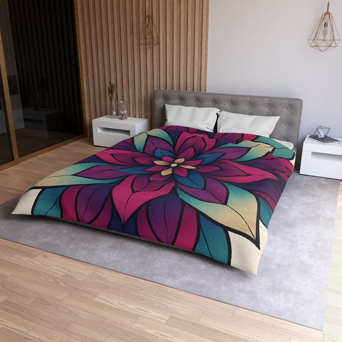 Petal Prism Overlap warm winter duvets