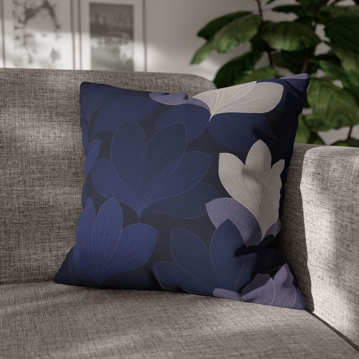 Petal Shadow Tessellation stylish decorative pillowcases