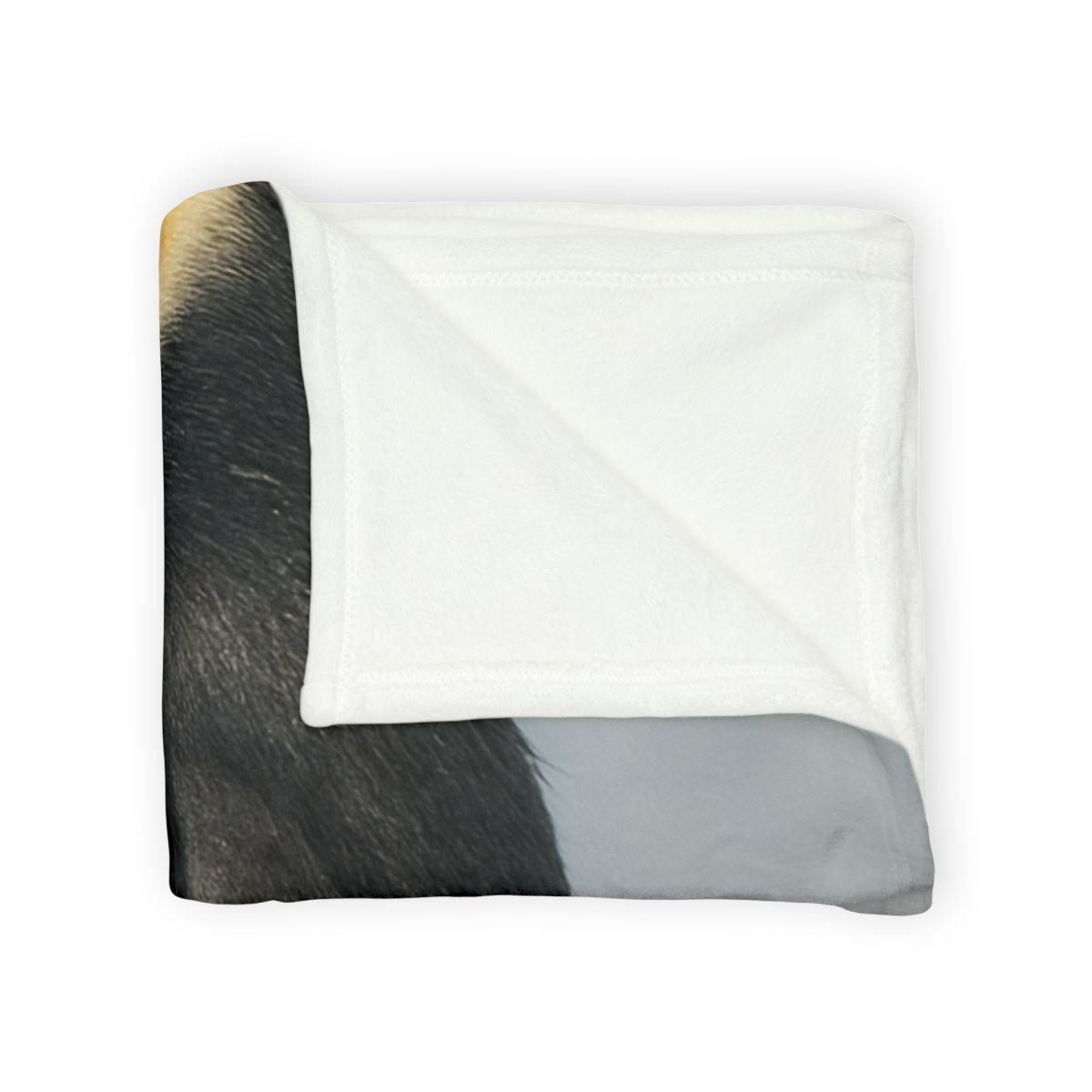 Glacier Gleam Emperor Penguin decorative home blankets