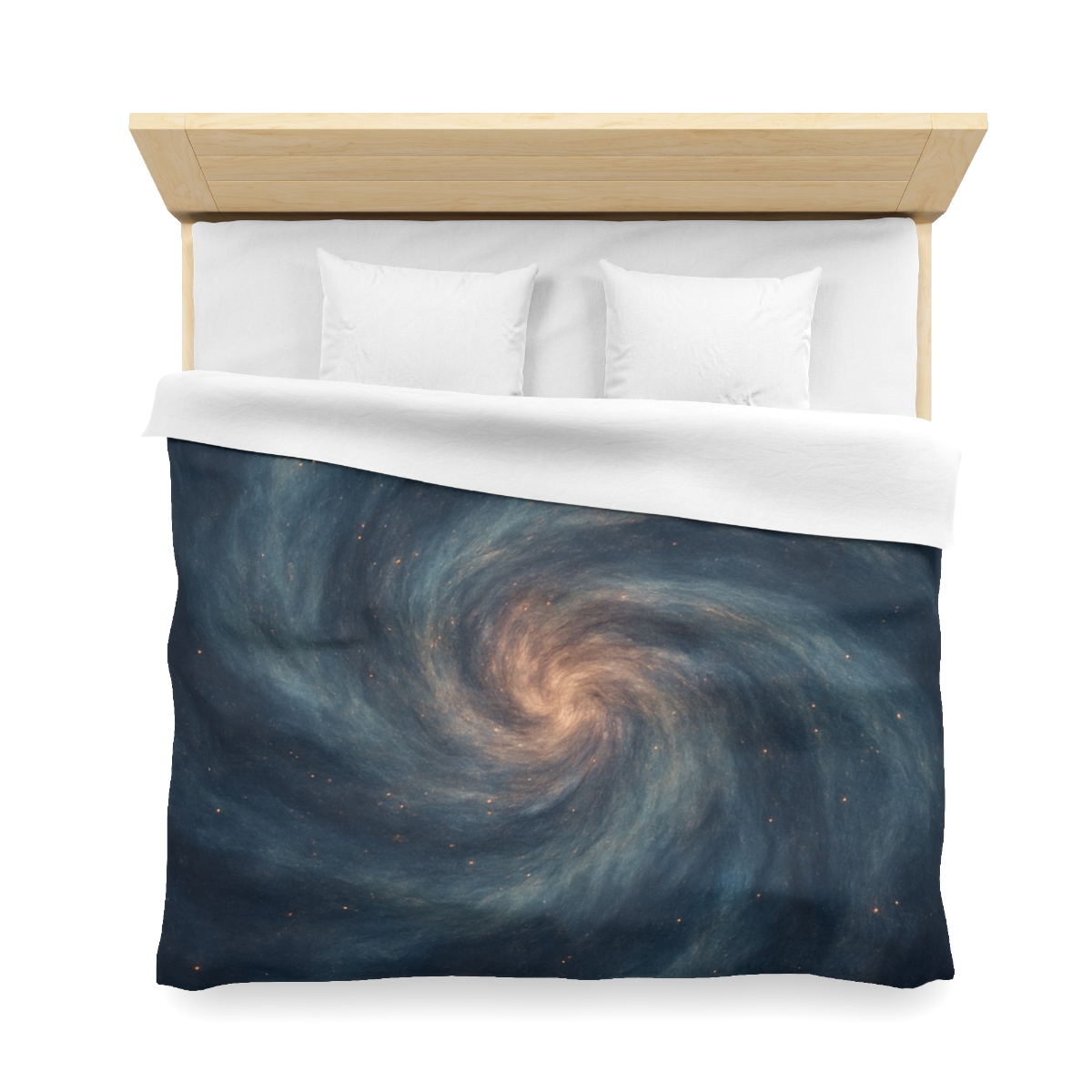 Nebula Spiral Haze personalized bedding duvets
