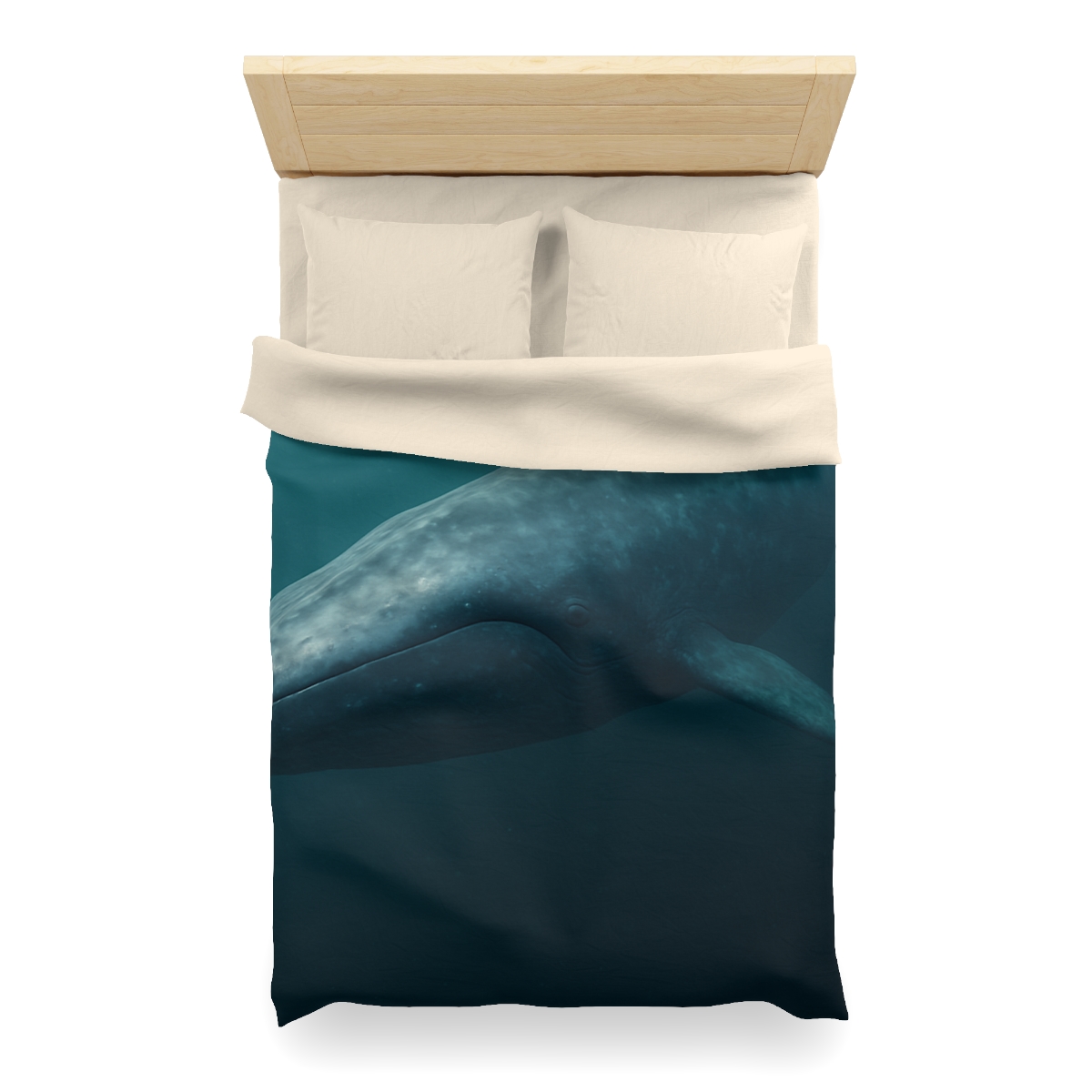 Ocean Song Blue Whale stylish duvet covers