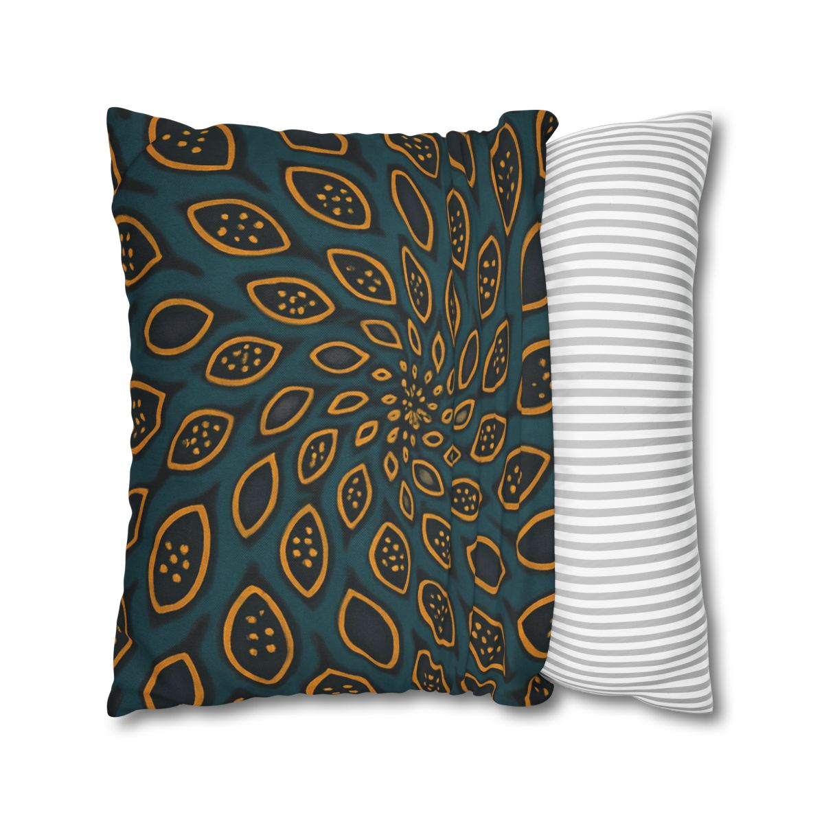 Spiral Seed Pod Array personalized pillow covers