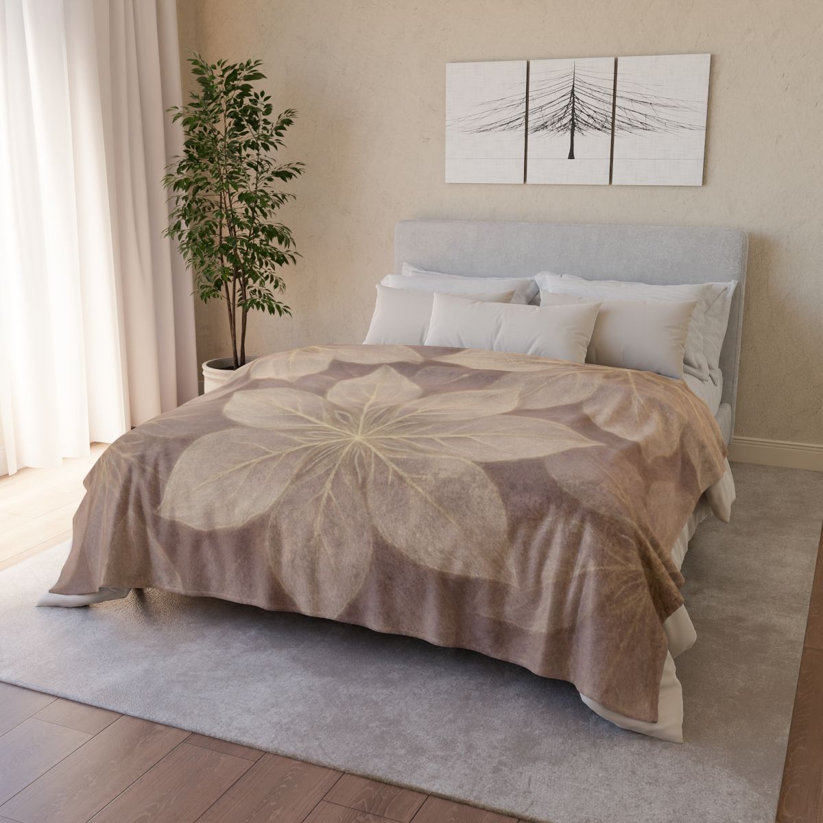 Petal Lace Constellation decorative home blankets