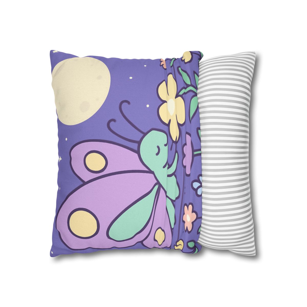 Moon Garden Butterfly designer print pillow cases