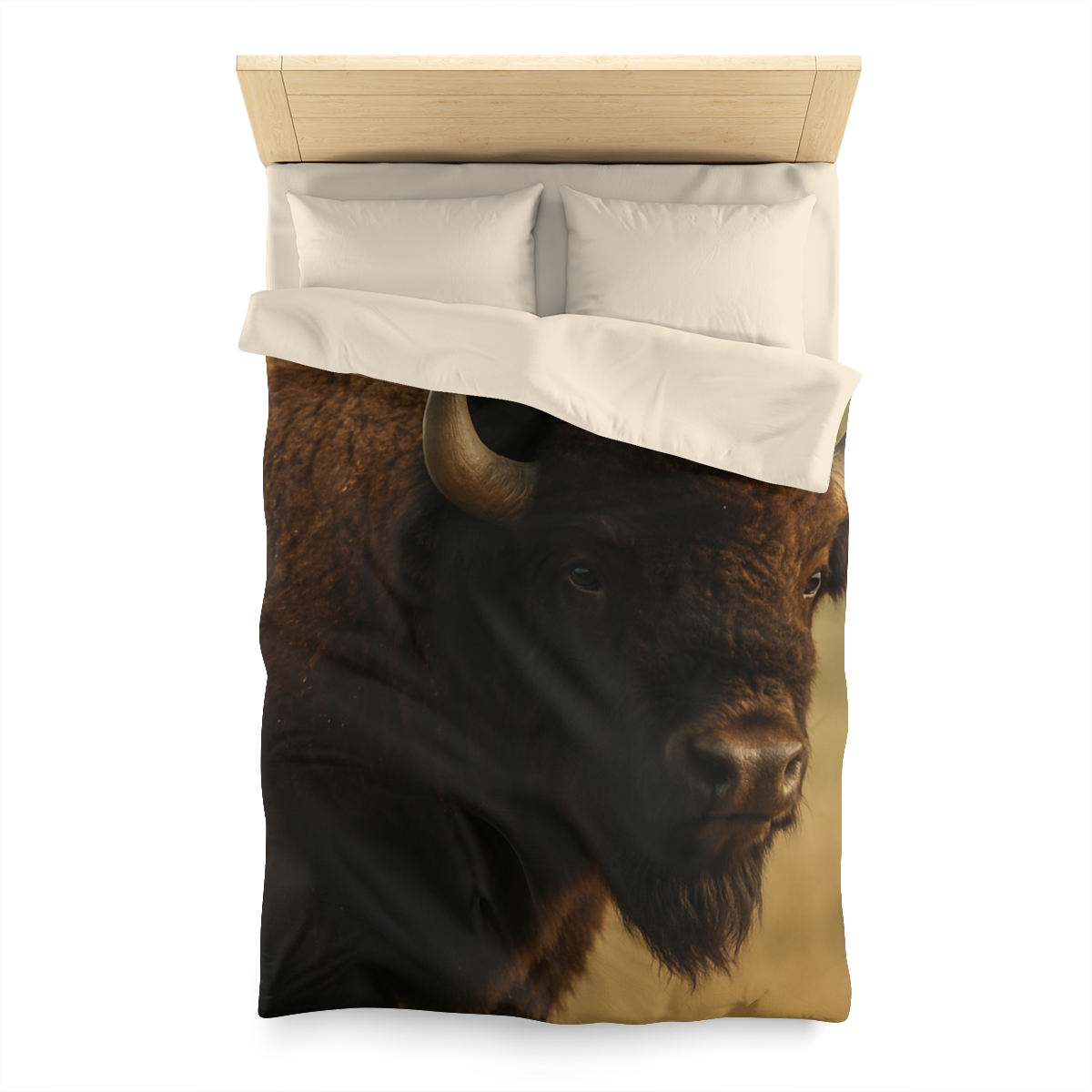 Thunder Stillness American Bison duvets for gifts