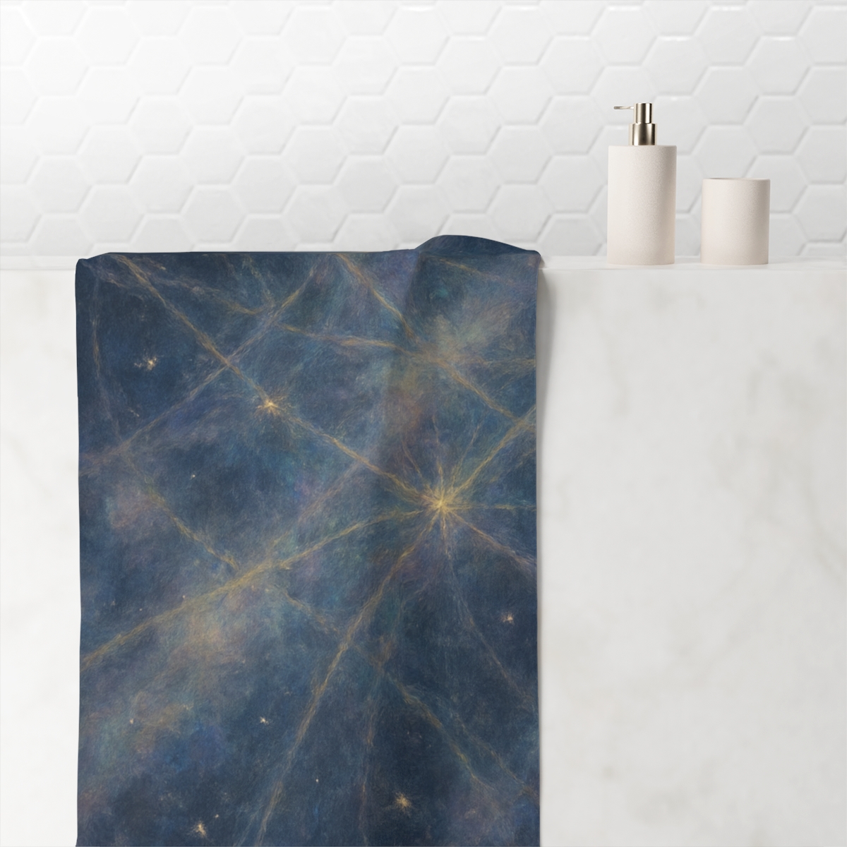 Spectral Filament Tapestry stylish beach towels