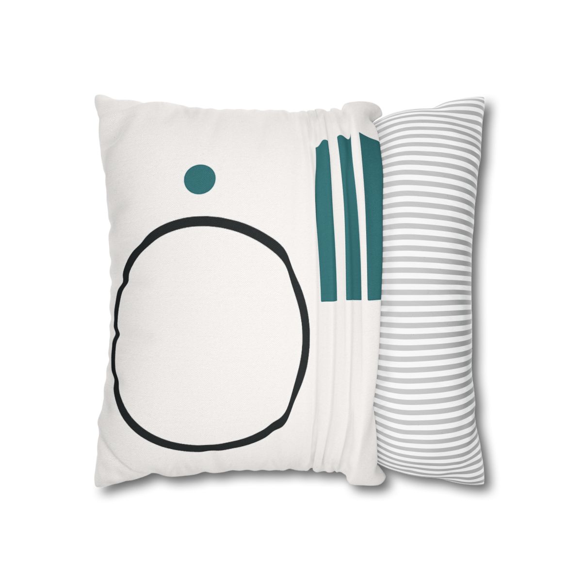 Orbiting Bars And Hollow Circle comfortable bedding pillow covers