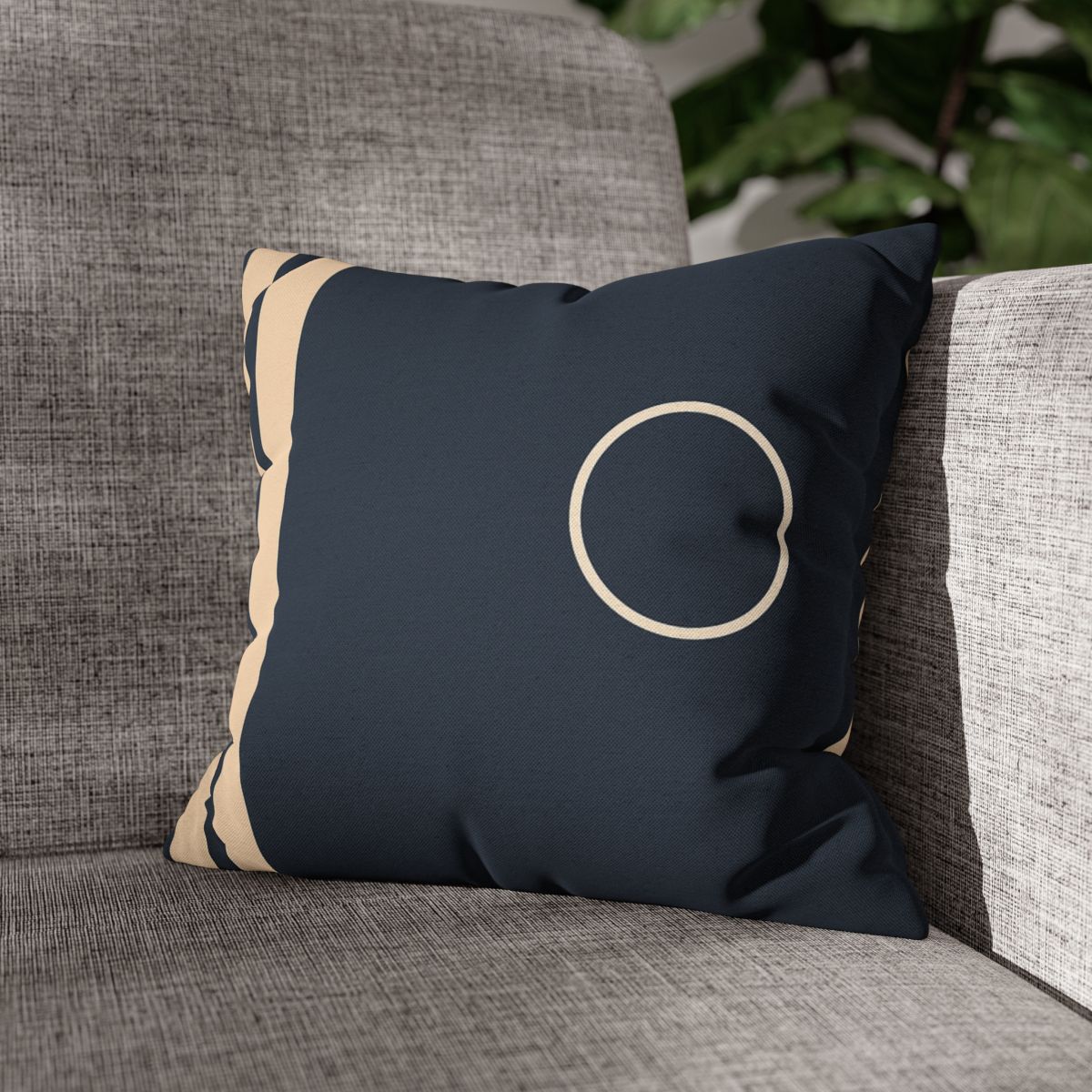 Quiet Column And Floating Ring designer print pillow cases